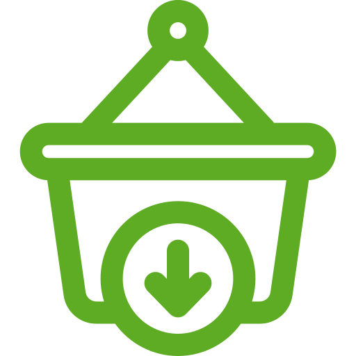 Shopping basket Generic Simple Colors icon