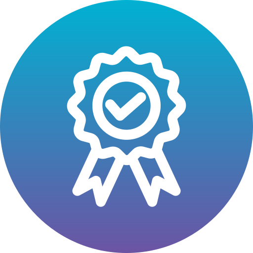 Badge Generic Flat Gradient icon