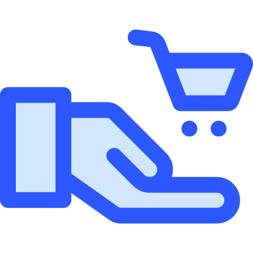 買い物 Generic Blue icon