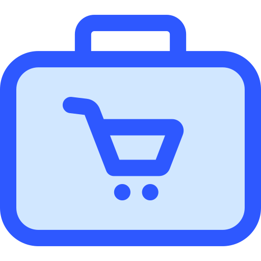 Shopping Generic Blue icon