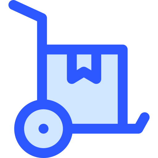 trolley Generic Blue icoon