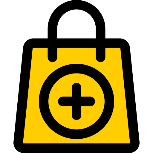 Shopping bag Generic Outline Color icon