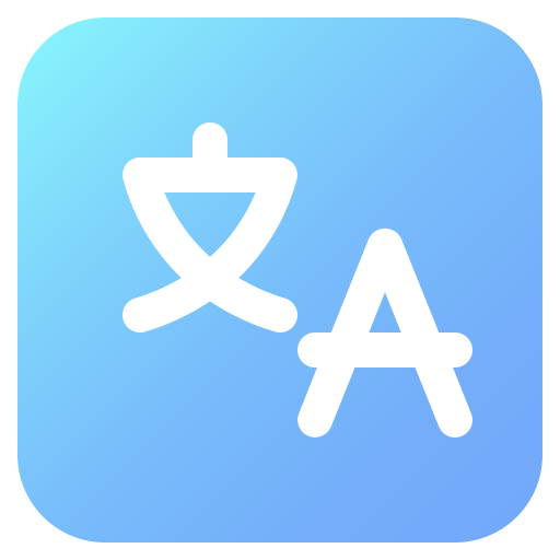 Übersetzen Generic Flat Gradient icon