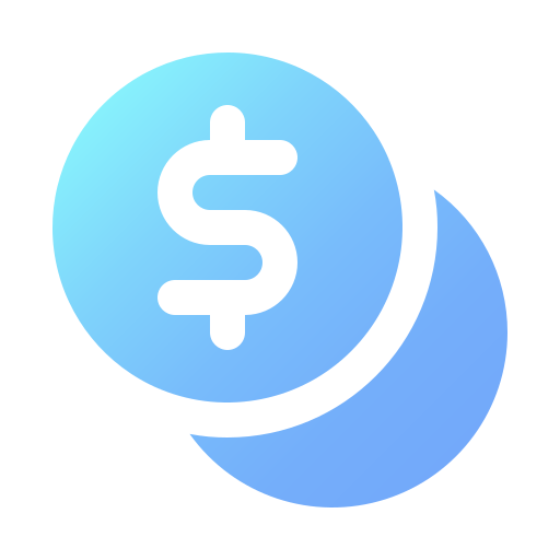 dollar Generic Flat Gradient icon