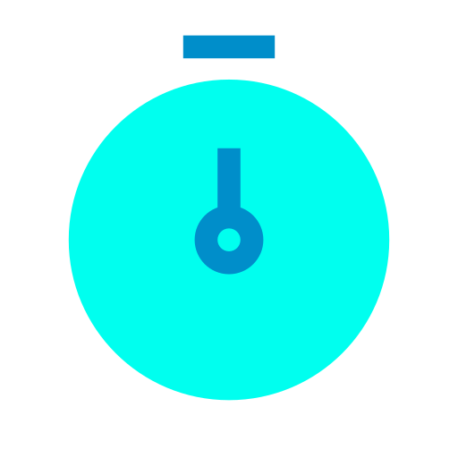 タイマー Generic Blue icon