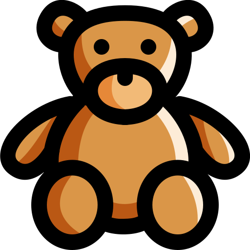 oso de peluche Generic Color Omission icono