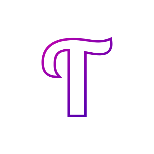 편지 t Generic Gradient icon