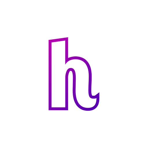 文字h Generic Gradient icon