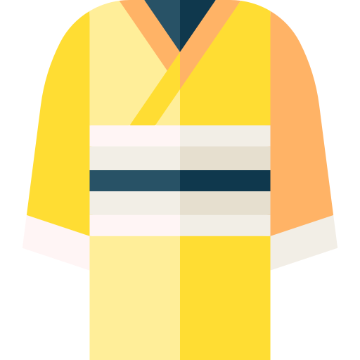 yukata Basic Straight Flat ikona