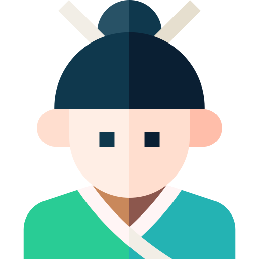 japonés Basic Straight Flat icono