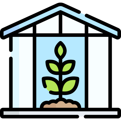 Greenhouse Special Lineal color icon