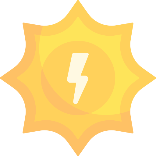 zonne energie Special Flat icoon