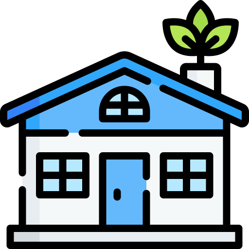 Eco home Special Lineal color icon