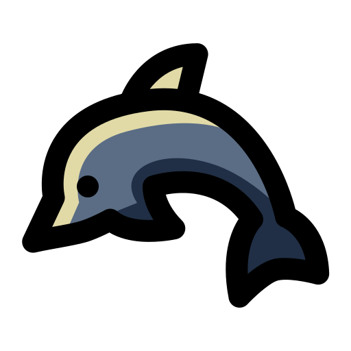 golfinho Generic Outline Color Ícone