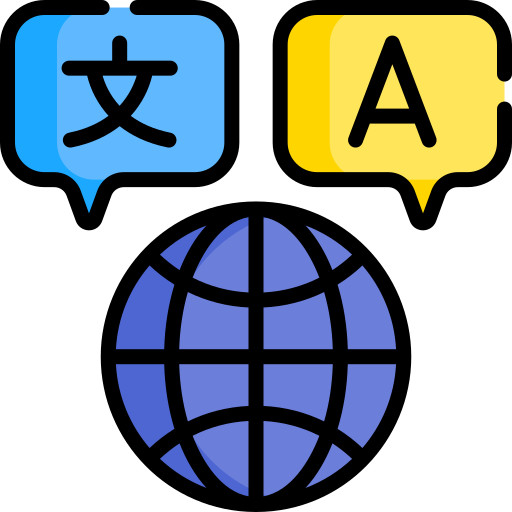 Language Special Lineal color icon