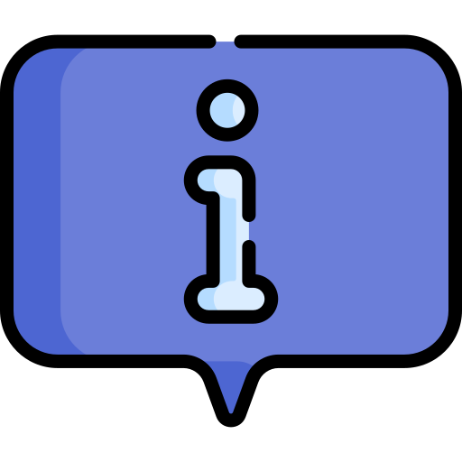 information Special Lineal color icon