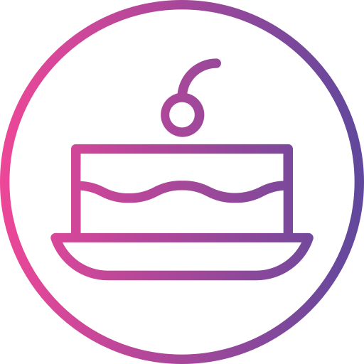 Cake Generic Gradient icon