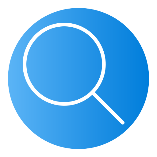 Magnifier Generic Flat Gradient icon