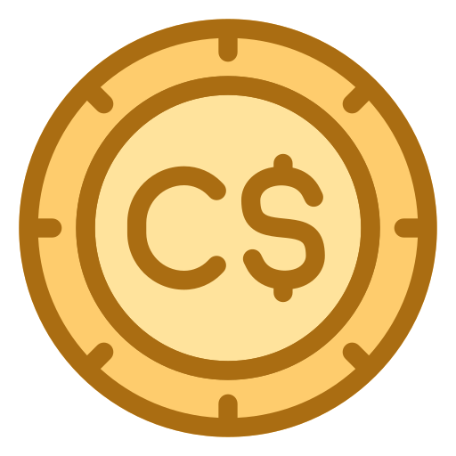 dolar kanadyjski Generic Flat ikona