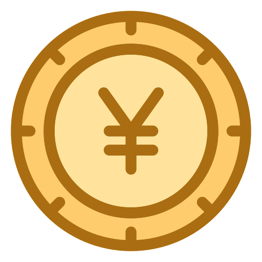 yen Generic Flat icoon