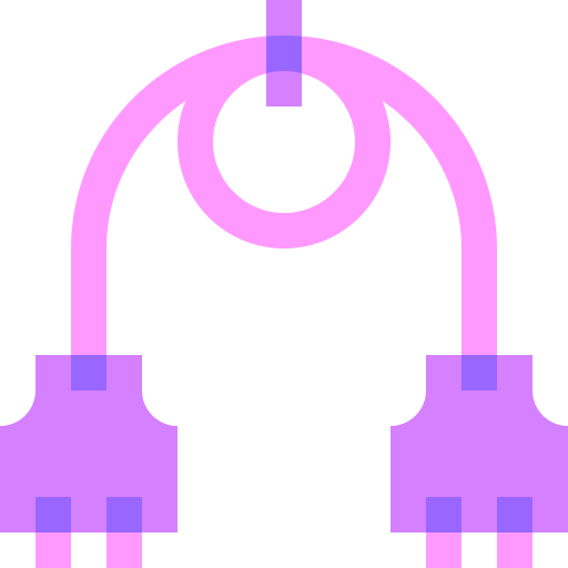 usb-kabel Basic Sheer Flat icoon