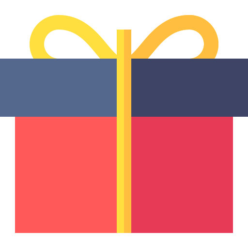 Giftbox Basic Straight Flat icon