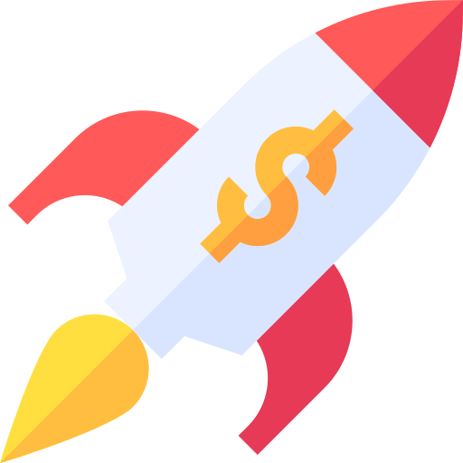 raket Basic Straight Flat icoon