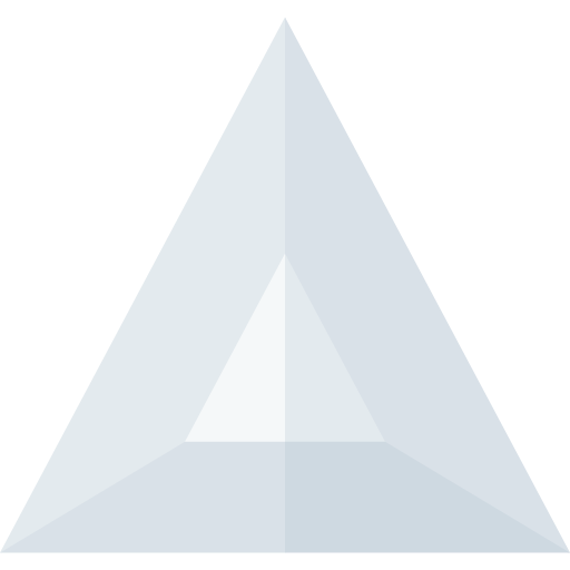 Triangular Basic Straight Flat icon