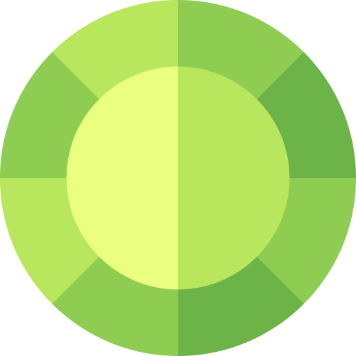 円形 Basic Straight Flat icon