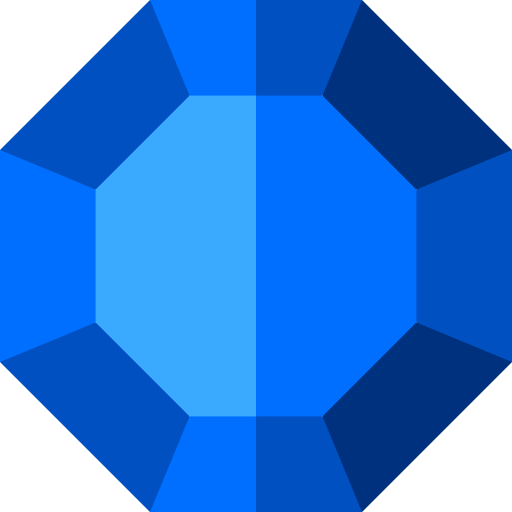 octagonal Basic Straight Flat icono