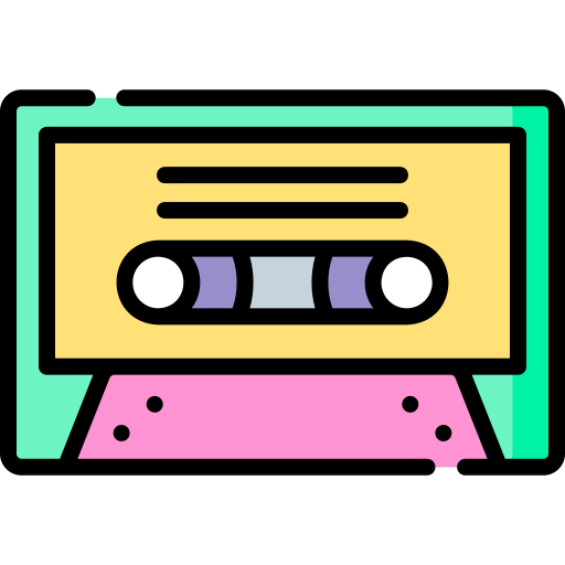 cassette Special Lineal color Icône