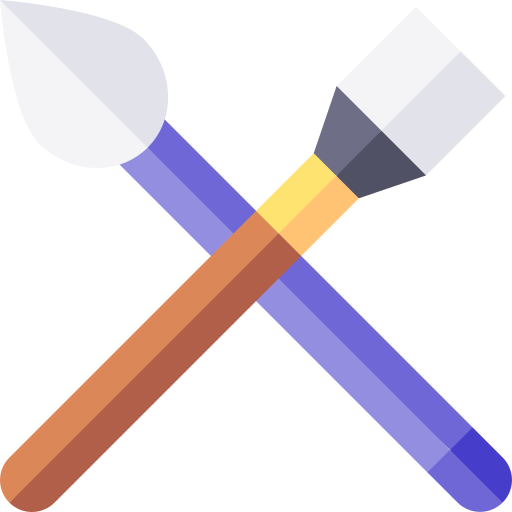 Brushes Basic Straight Flat icon