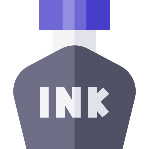 Ink Basic Straight Flat icon