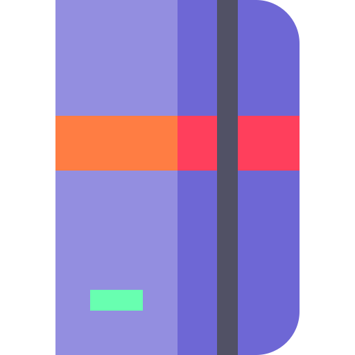 computadora portátil Basic Straight Flat icono