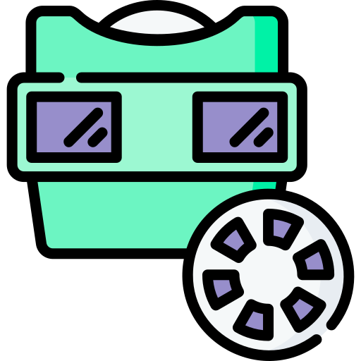 Slide viewer Special Lineal color icon
