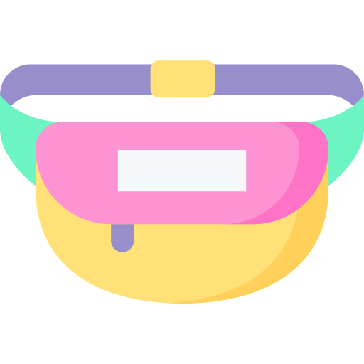 fanny pack Special Flat иконка