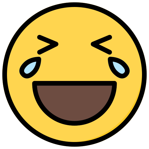 Laugh Generic Outline Color icon