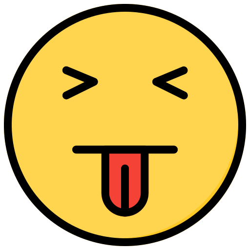 舌 Generic Outline Color icon