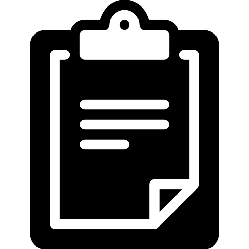 Clipboard Stockio Fill icon