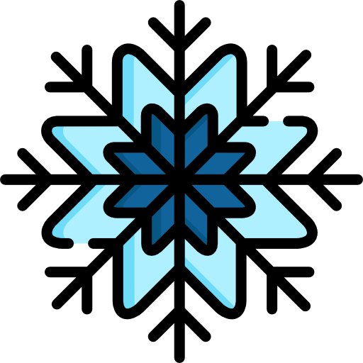 schneeflocke Special Lineal color icon