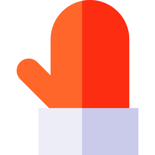 ミトン Basic Straight Flat icon