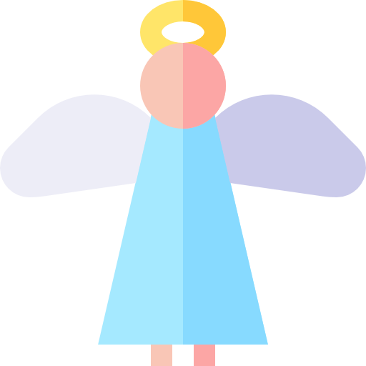 anioł Basic Straight Flat ikona