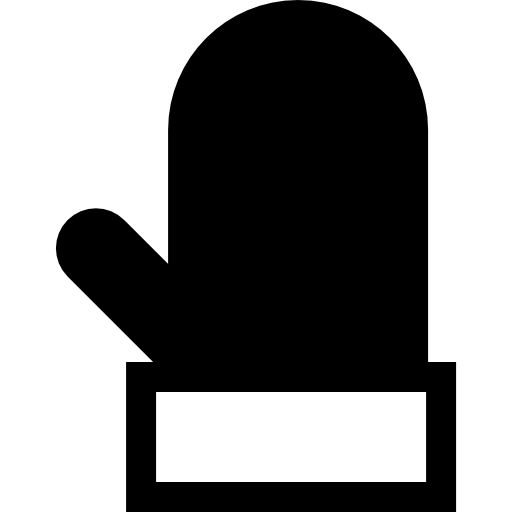 ミトン Basic Straight Filled icon