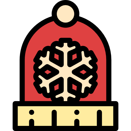 冬用の帽子 Detailed Rounded Lineal color icon