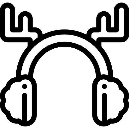 cache-oreilles Detailed Rounded Lineal Icône