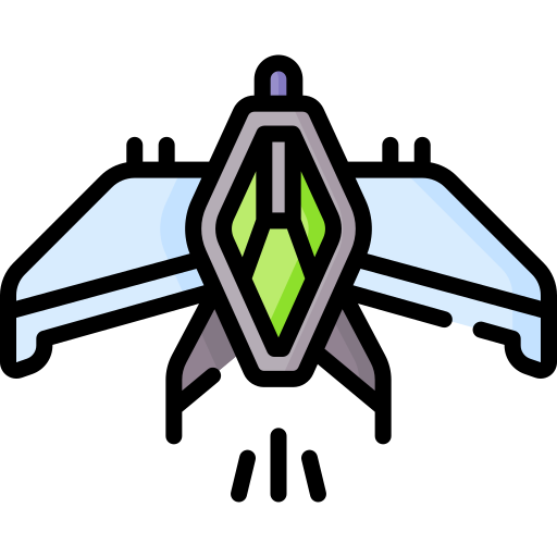 Spaceship Special Lineal color icon