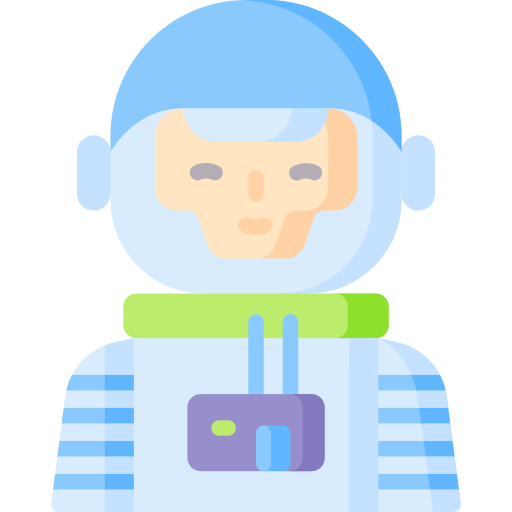 astronaut Special Flat icon