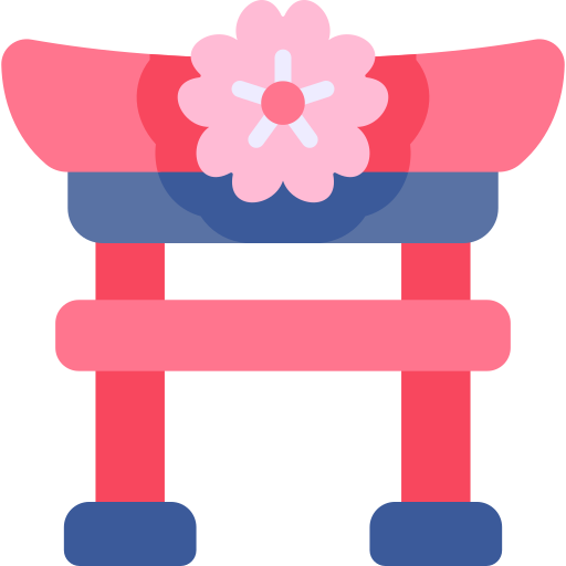 torii Kawaii Flat icoon