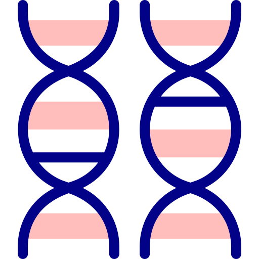 dna Detailed Mixed Lineal color ikona
