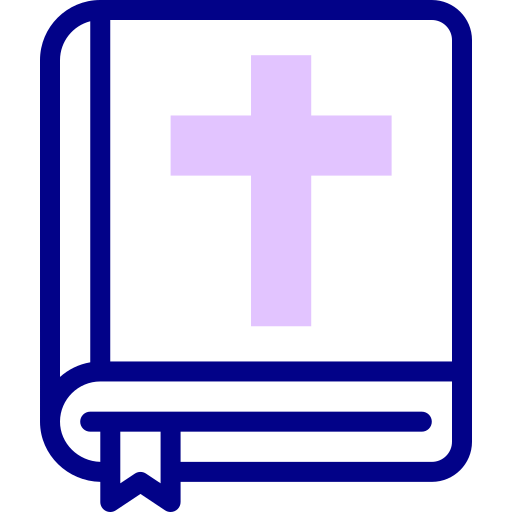 성경 Detailed Mixed Lineal color icon
